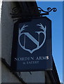 Sign for the Norden Arms & Eatery