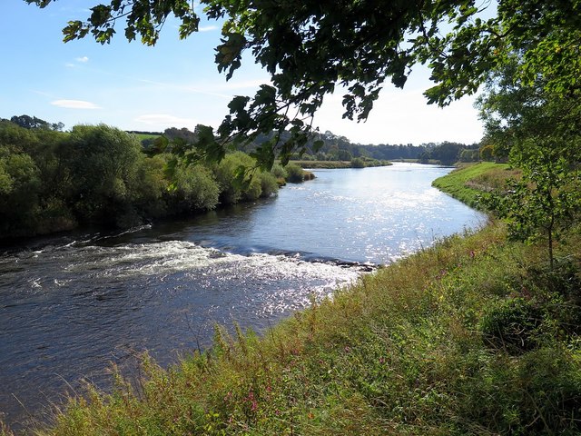 Weir on River Tweed