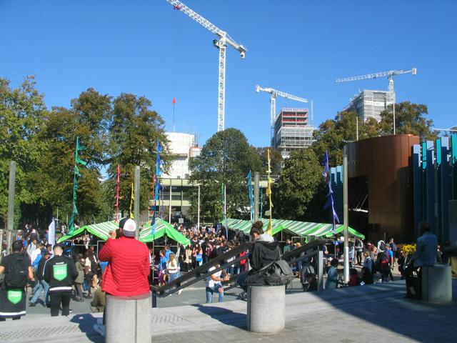 Freshers' fair, University Square