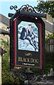 Sign for the Black Dog, Crawshawbooth