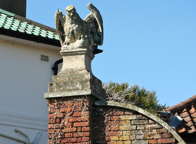 Eagle on the Manor House wall