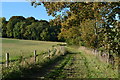 Footpath north from Sherfield English