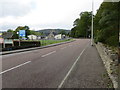 Road (A835) passing through Contin/Cunndainn