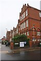 College building at Narborough Road / Noel Street junction