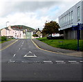 North along Baker Street, Abergavenny