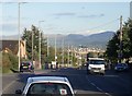 Entering Newry on the A25