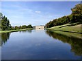 SK2669 : The Canal Pond in Chatsworth Gardens by Graham Hogg