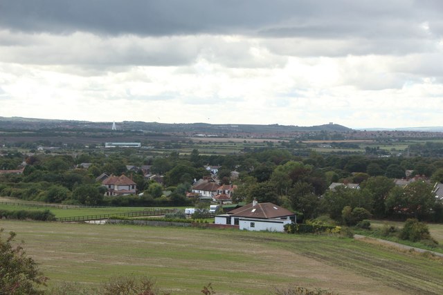 View of Cleadon from Cleadon Hill