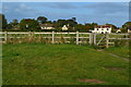 Gate into recreation ground from Elizabeth Way