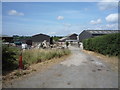 SD6072 : Farm buildings west of Wrayton by JThomas