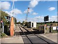 Rail infrastructure works near Broom Crossing