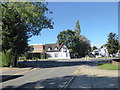 Looking across Allum Lane