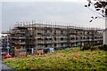 Rear of New Flats being built on Canal St - Saltcoats