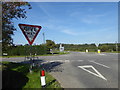 Crossroads seen from Thorpe Road