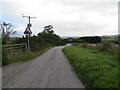 Road descending to Dingwall near Upper Dochcarty