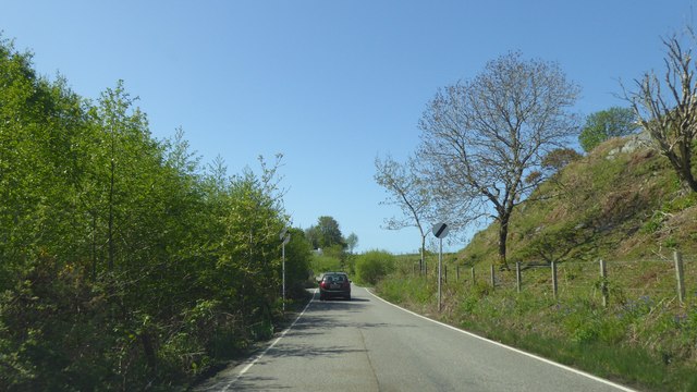 B844 leaving Clachan-Seil