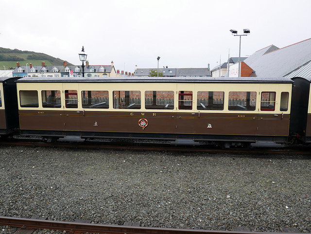 Vale of Rheidol Railway Coach 4143 at Aberystwyth