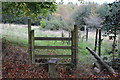 SO2000 : Stile on path above Trinant by M J Roscoe