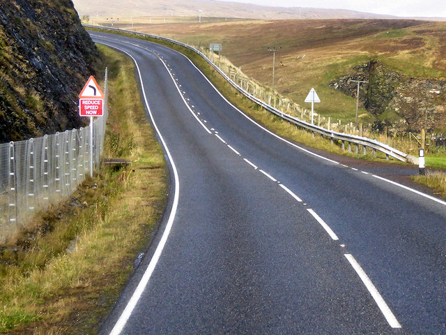 The A970 near to Northpunds