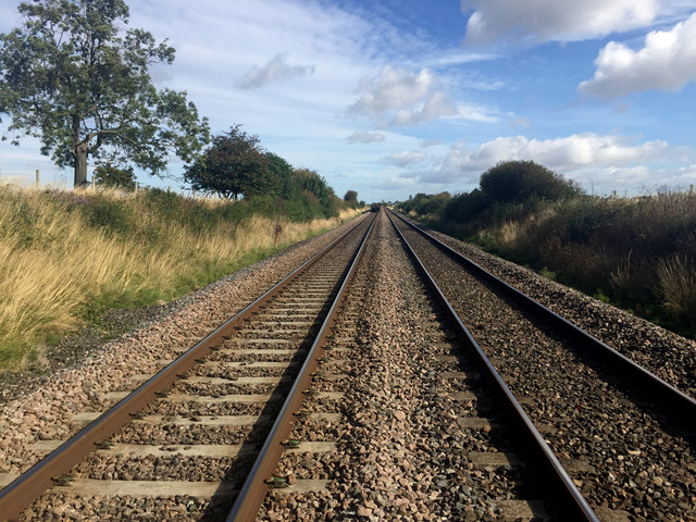 Railway line at Wray House