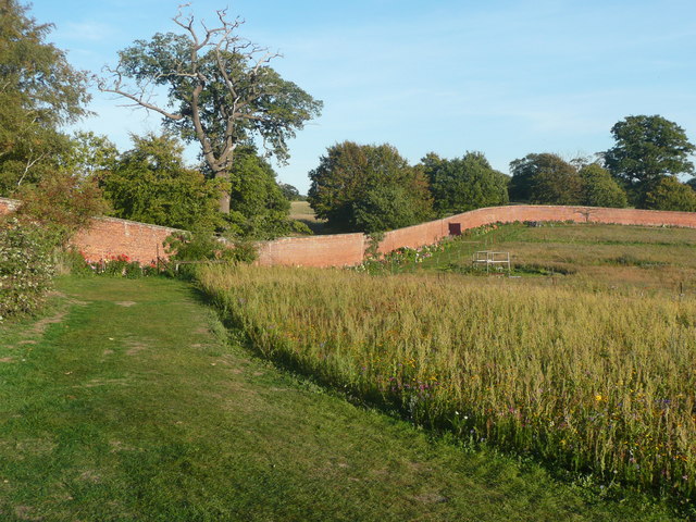 The northern part of the walled garden, Ickworth Park