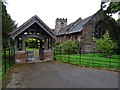 Lychgate and Church of St John the Baptist