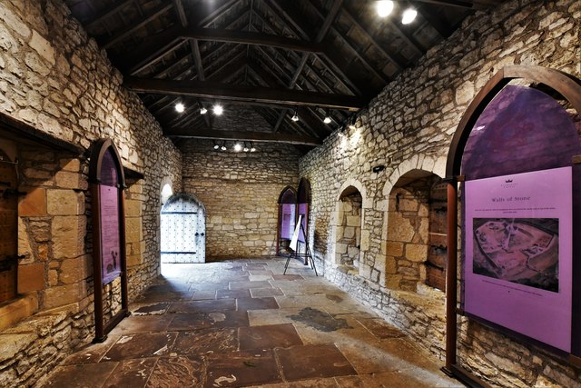 Pickering Castle: The Chapel interior