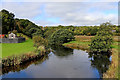 Afon Teifi at Pont Llanfair in Ceredigion