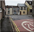 Junction of Maindy Road and Church Road, Ton Pentre