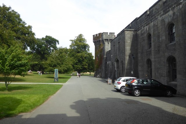 West side of Penrhyn Castle