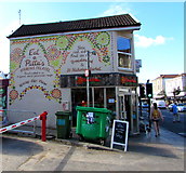 ST5874 : Colourful side of Eat a Pitta, Bristol by Jaggery