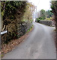 Office Row name sign, Penrhiwfer