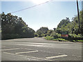 Site of former level crossing near Langor bridge