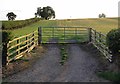 Entrance to field west of King Street