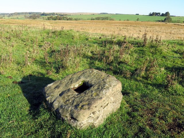 Medieval cross base near Brownrigg