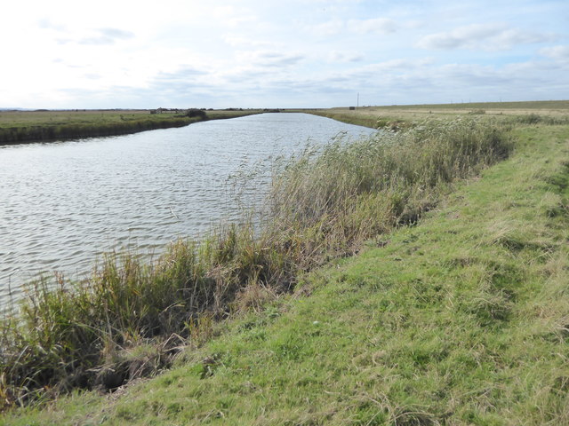 Drainage channel near St Mary's Bay