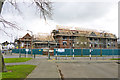 Building site, corner of Manchester Drive and Eastwood Boulevard