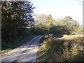 Road down Glenesslin