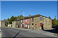 Terraced housing on Market Street (A671)