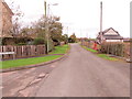 Minor road joining the B6357 at Evertown