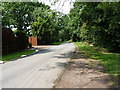 Harvest Hill Lane looking west