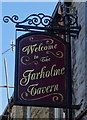 Sign for the Fairholme Tavern, Bacup