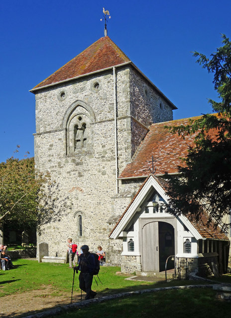 Jevington : Saxon church tower
