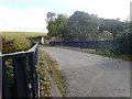 View East across  the Cavan Road Bridge over the Upper Bann