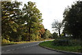 Blackmoor Road at the junction of Petersfield Road