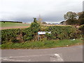 Ballykeel Road at its junction with the B8 (Hilltown Road)