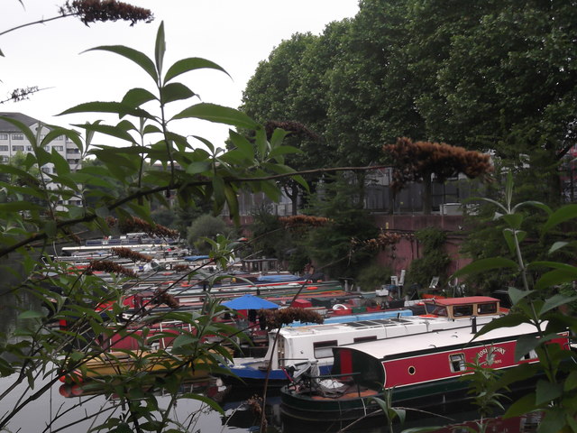Barges on Regent's Canal