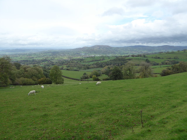 View towards Corndon Hill