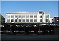 View across the covered market at the Market Square