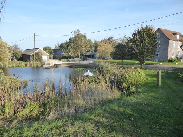 The pond at Newlands Farm